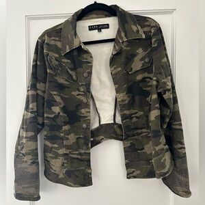 Fade to Blue Edgy Jacket